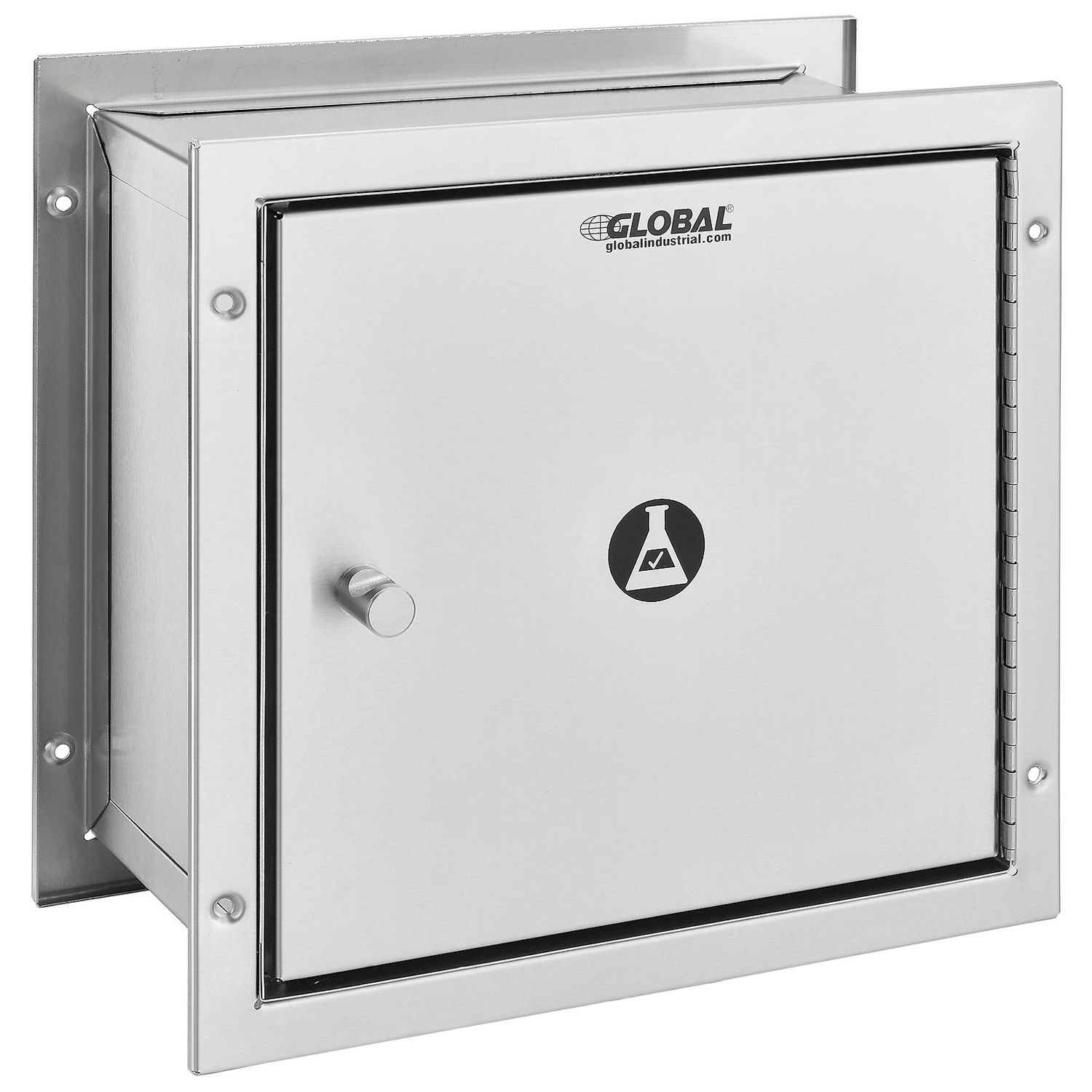 Pass Through Specimen Cabinet Stainless Steel 13-1/4″W x 6″D x 12-3/4″H