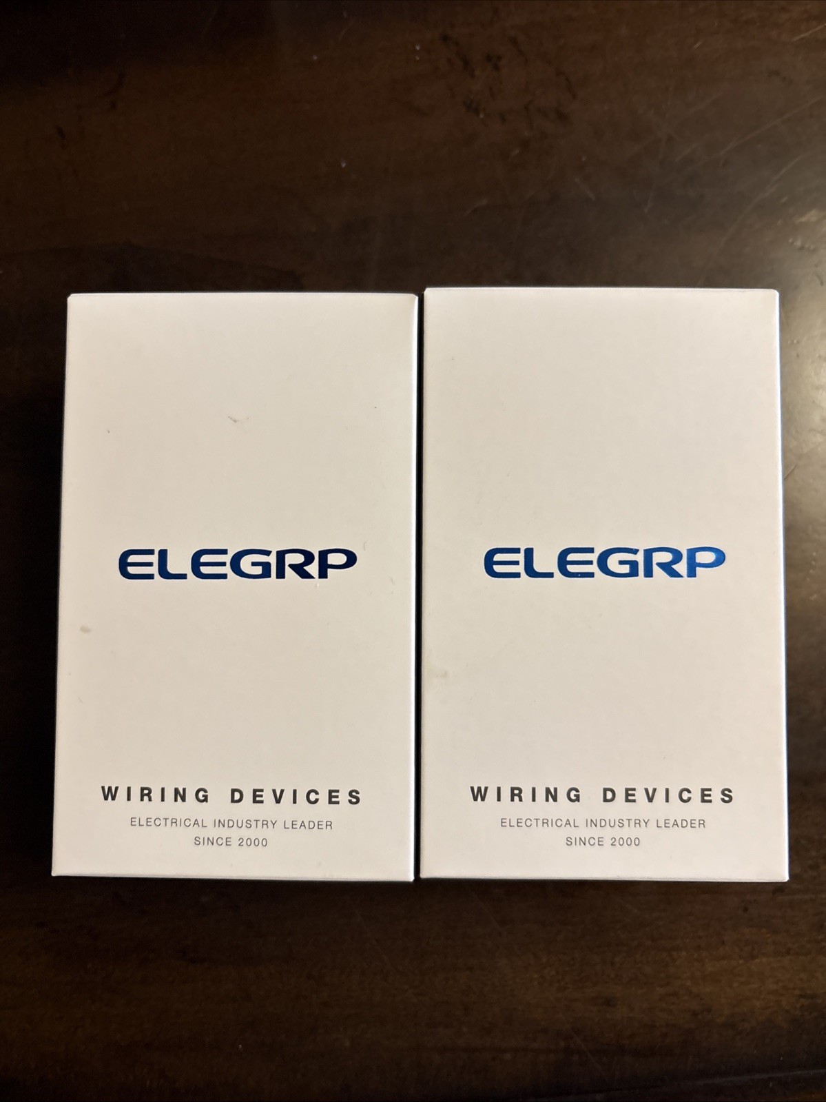 Elegrp 3.6 Amp Dual USB Charger, 15 Amp Duplex Tamper Resistant Receptcl- 2 Pack