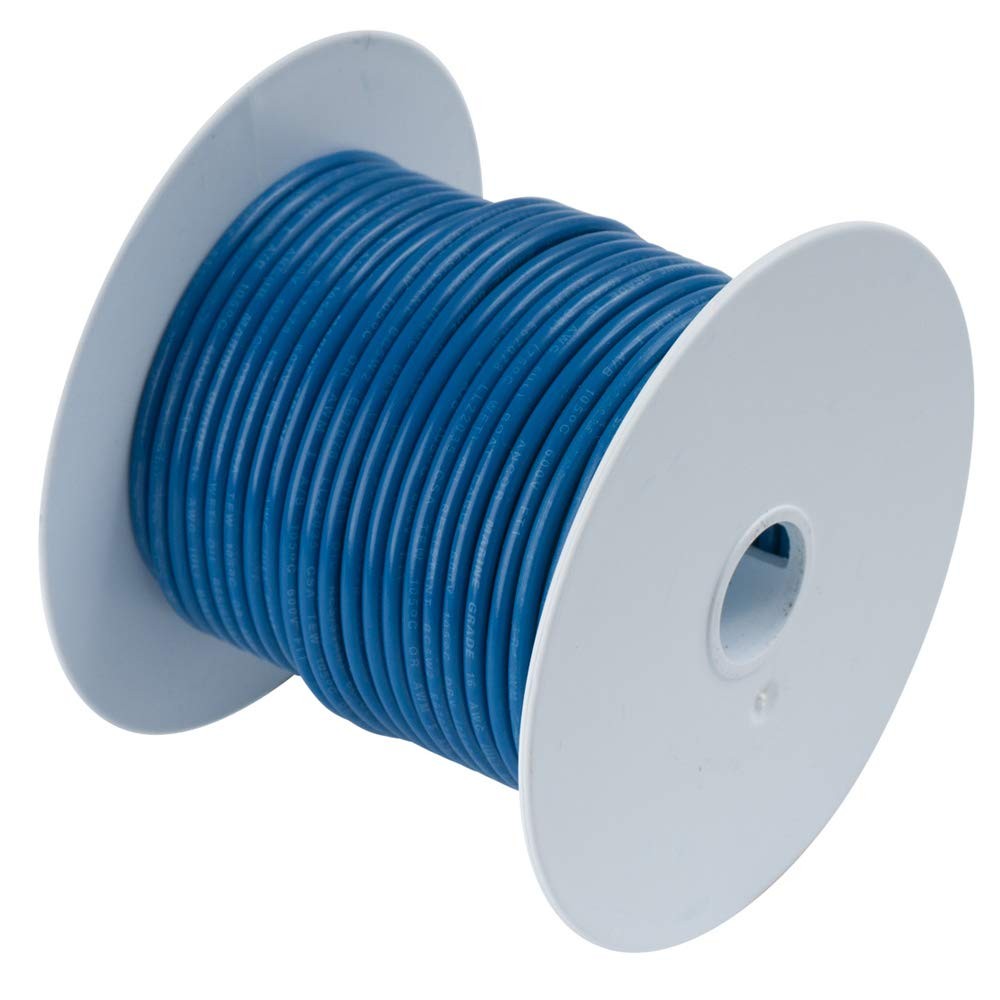 102110 Tinned Copper Wire, 16 AWG (1mm2), Dark Blue – 100ft