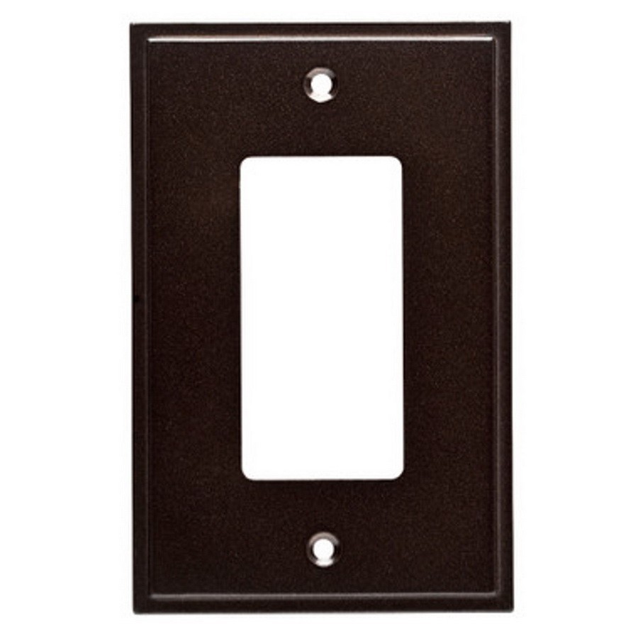 LOT 6 Brainerd Double & Single Decorator Wall Plate Switch Cocoa Bronze NEW