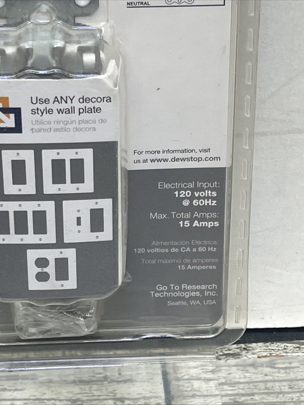 Unbranded Function On/Off Rocker Switch, FSR 600 W7, White, 15 Amp, {7}.