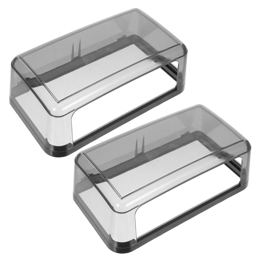 2Pcs Adhesive ABS Outlet Protector for Home Kitchen Bathroom