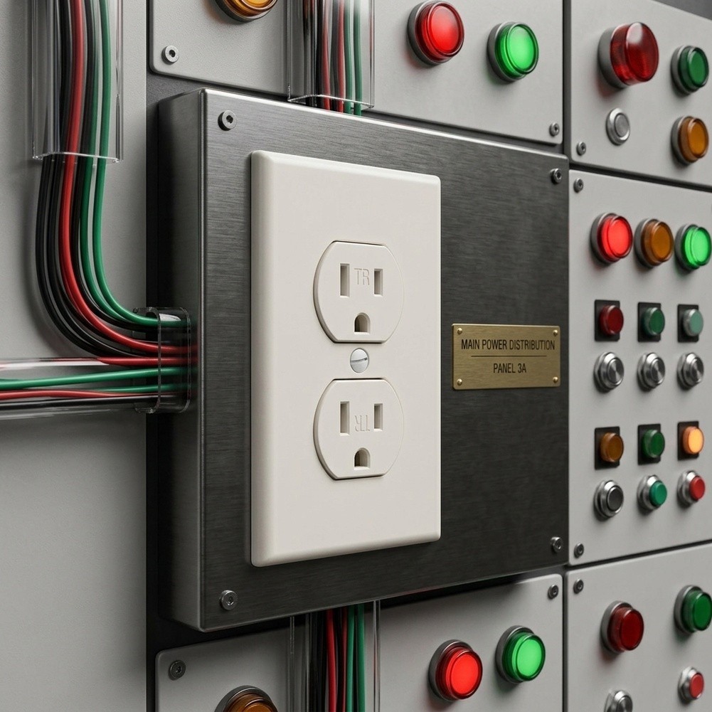 US Standard Wall Socket Easy Installation Design Wear Resistant Material