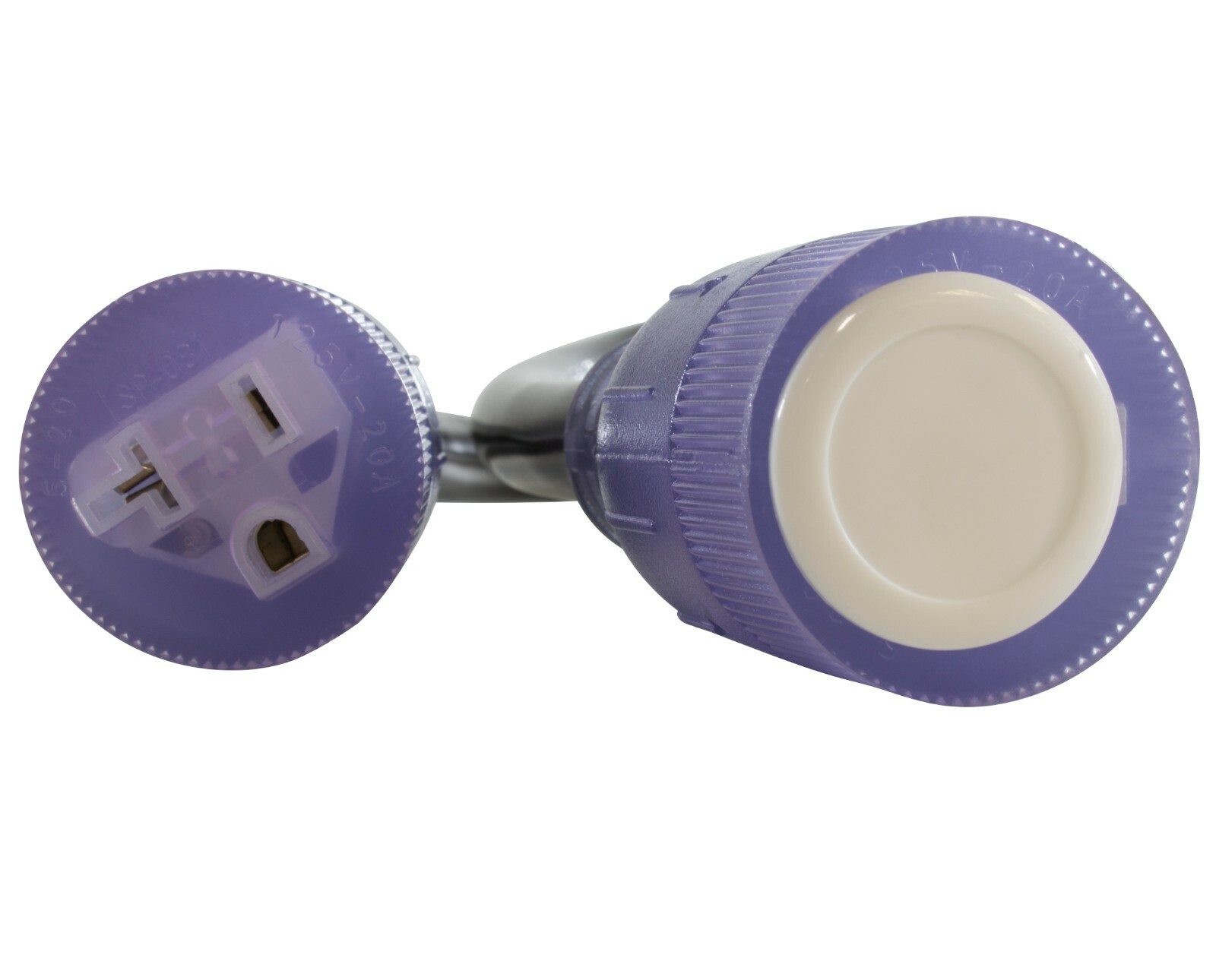 Durable 3ft Outlet Splitter | NEMA 10-30P to Two NEMA 5-20R by AC WORKS®