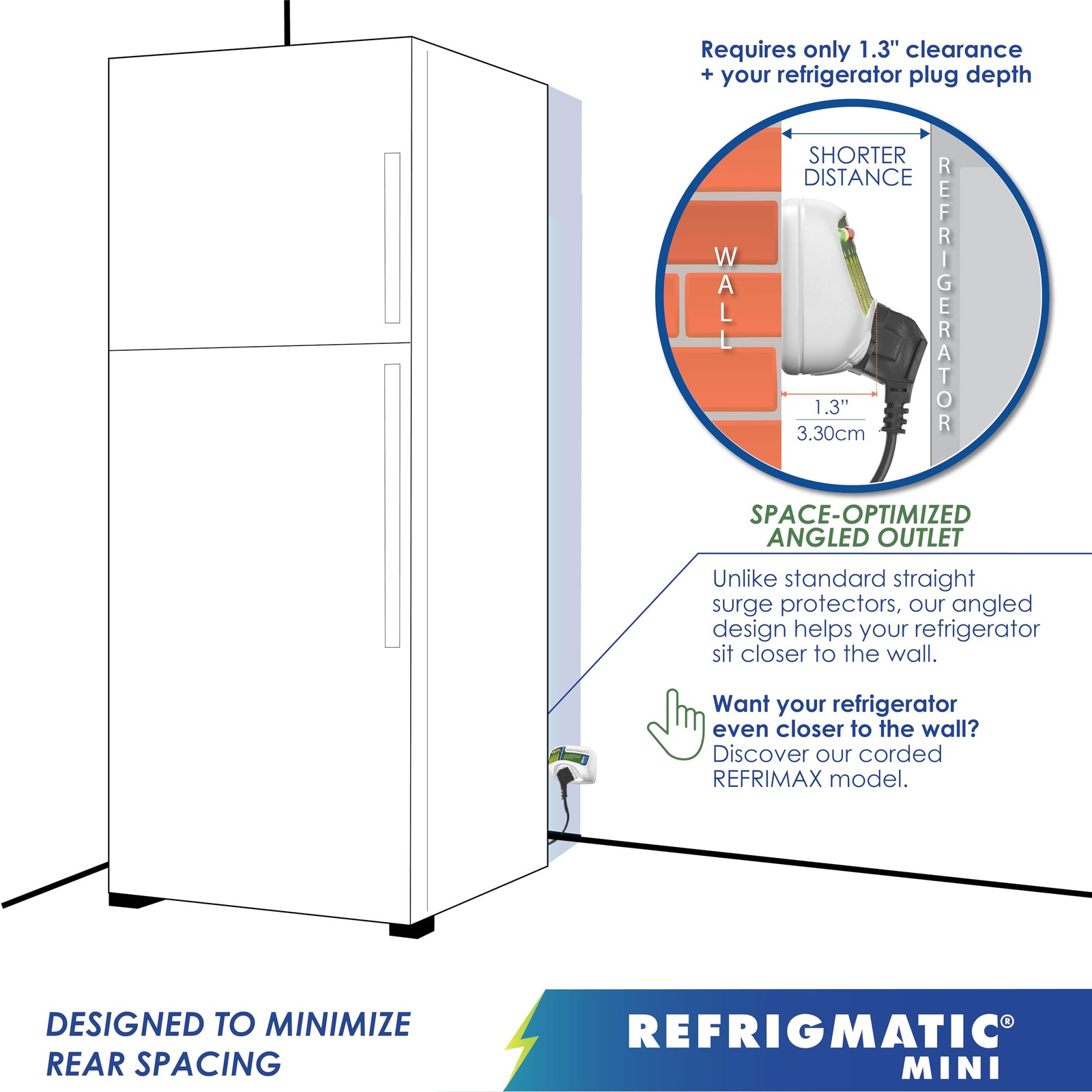WS-36300 Electronic Voltage & Surge Protector for Refrigerators Up to 27 cu. …