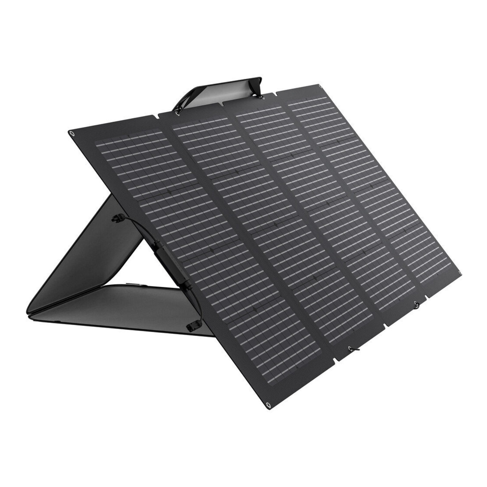 EcoFlow 220W Bifacial Portable Solar Panel IP68 Water-Resistant (Black)