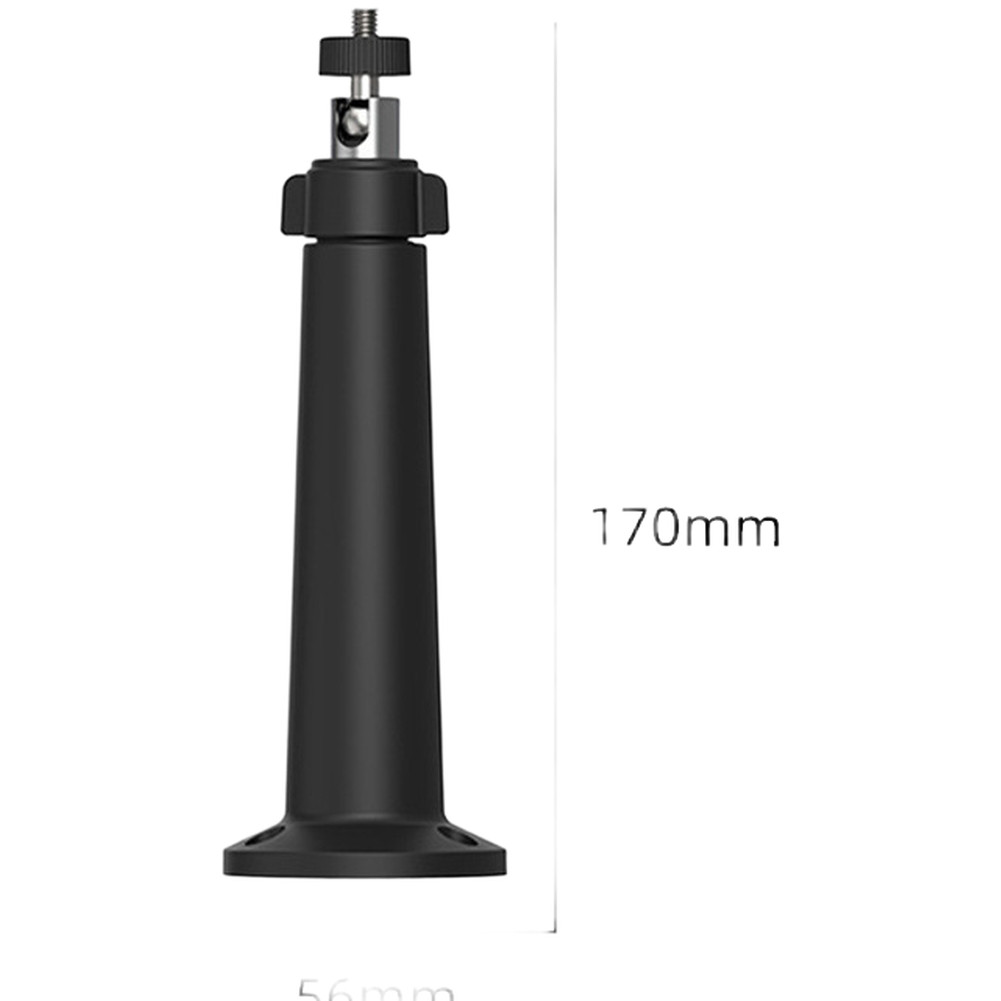 ABS Plastic Adjustable Solar Bracket for Outdoor Wall Mount 360 Degree Turn