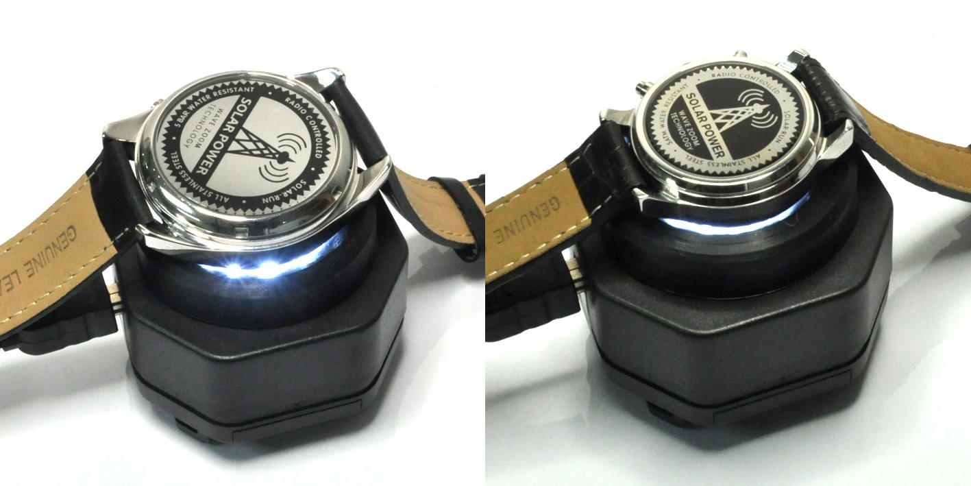 CoolFire – UV Free Solar Watch Fast Charger for All Eco dark gray