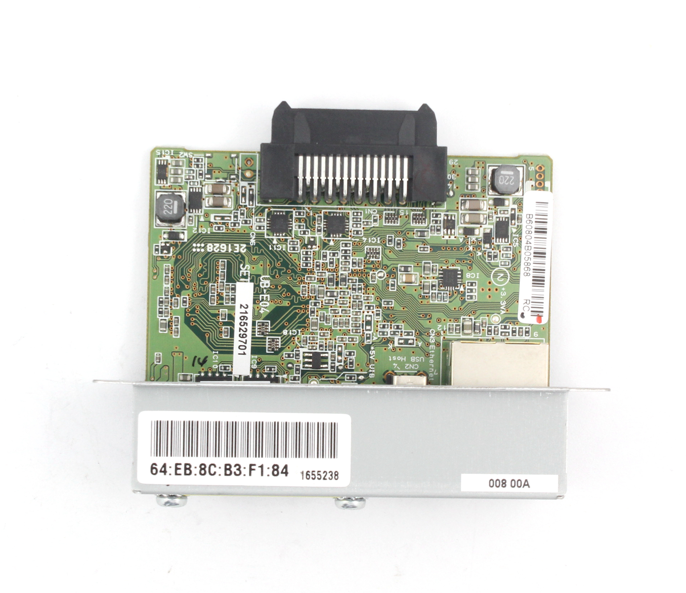 US Epson UB-E04 Ethernet Interface C32C824541 With USB TM-U220PB T81 U288 T88IV