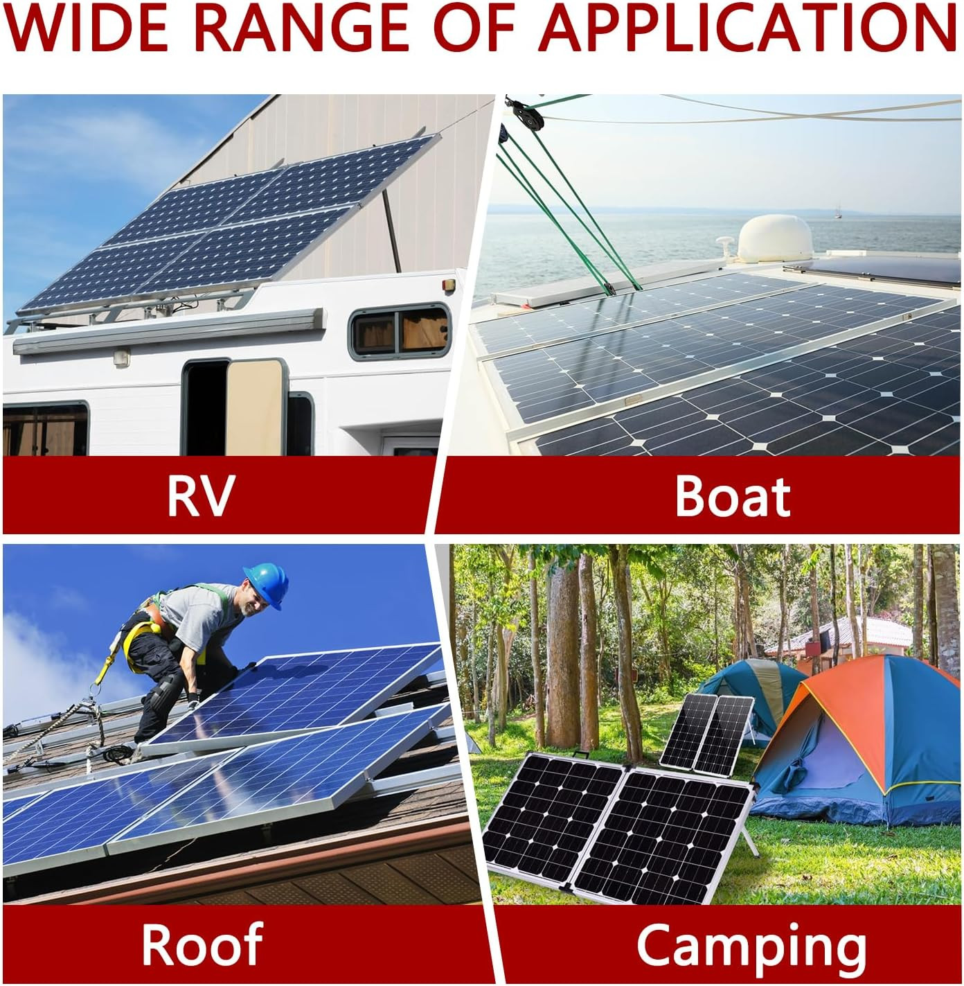 Solar Parallel Connectors for 2-3-4 Solar Panels | Tool-Free MC4 Solar Cable Spl