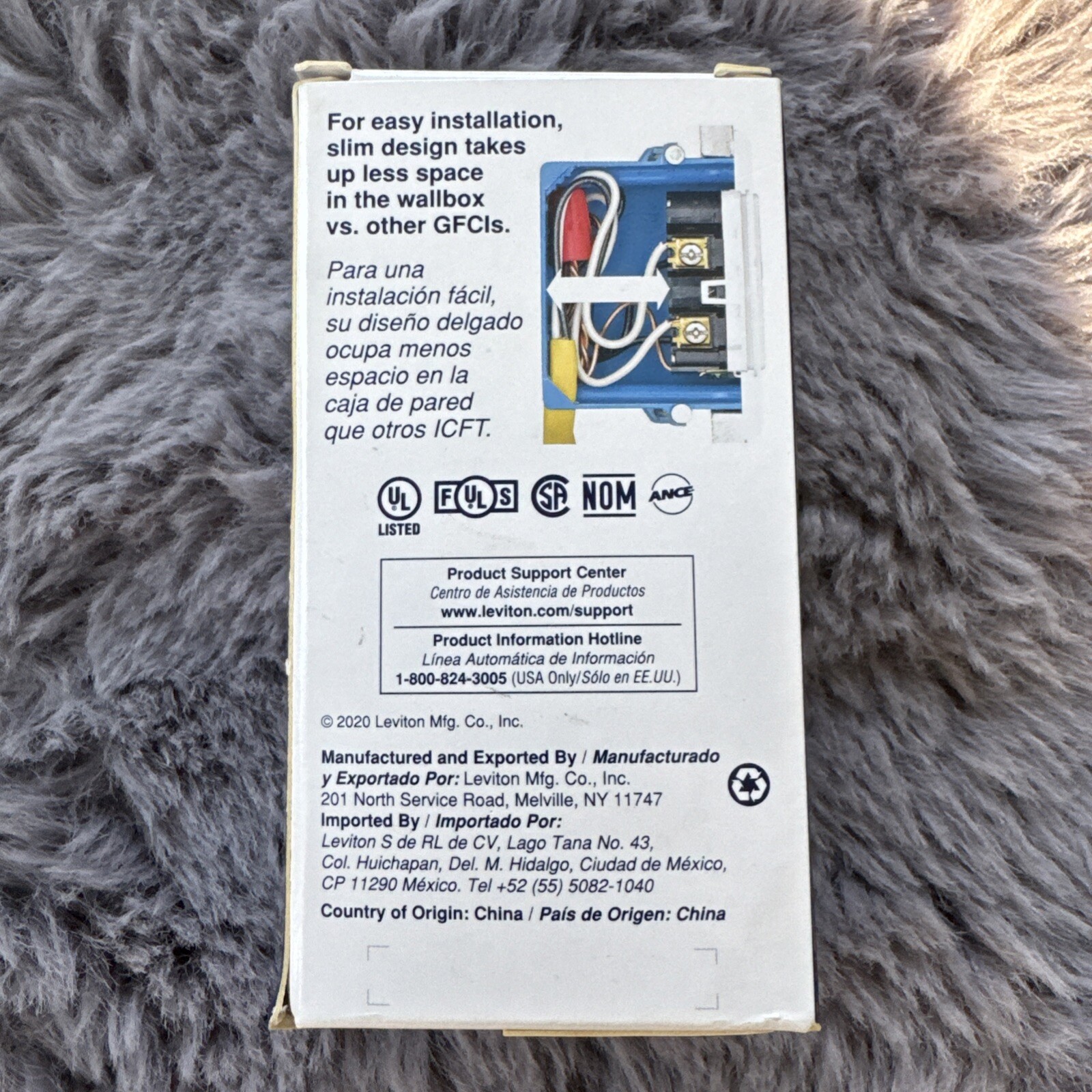 Leviton 15 Amp 125-Volt Duplex Self-Test Tamper Resistant/Weather Resistant GFCI