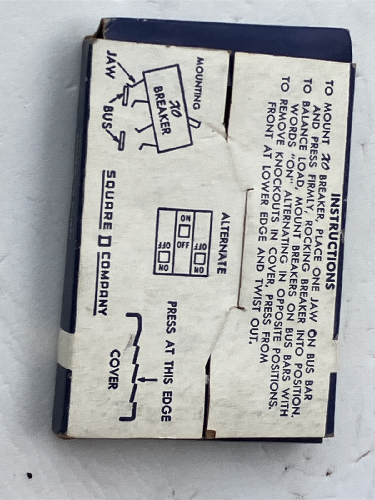 XO120 20 Amp Single Pole 20A 120V Circuit Breaker Cutler Hammer NEW!!