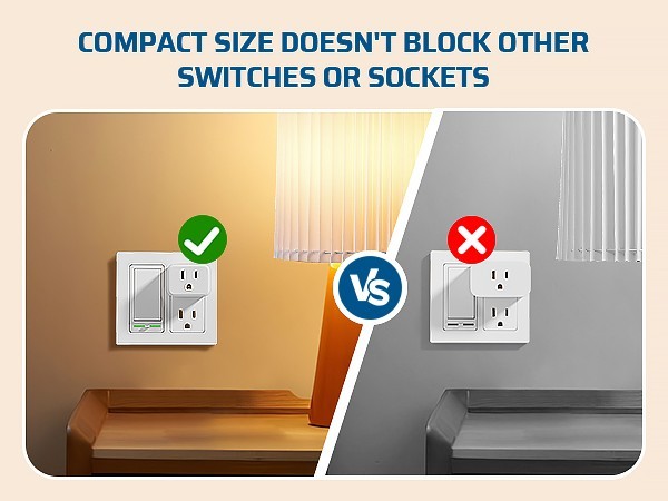 DEWENWILS Remote Control Outlet Electrical Outlet Switch, Wireless Remote Light