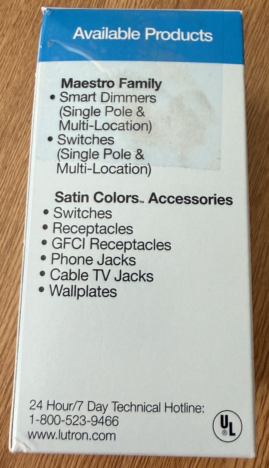 Lutron Maestro Satin Colors Biscuit MSC-AD-BI , 8.3A Companion Dimmer