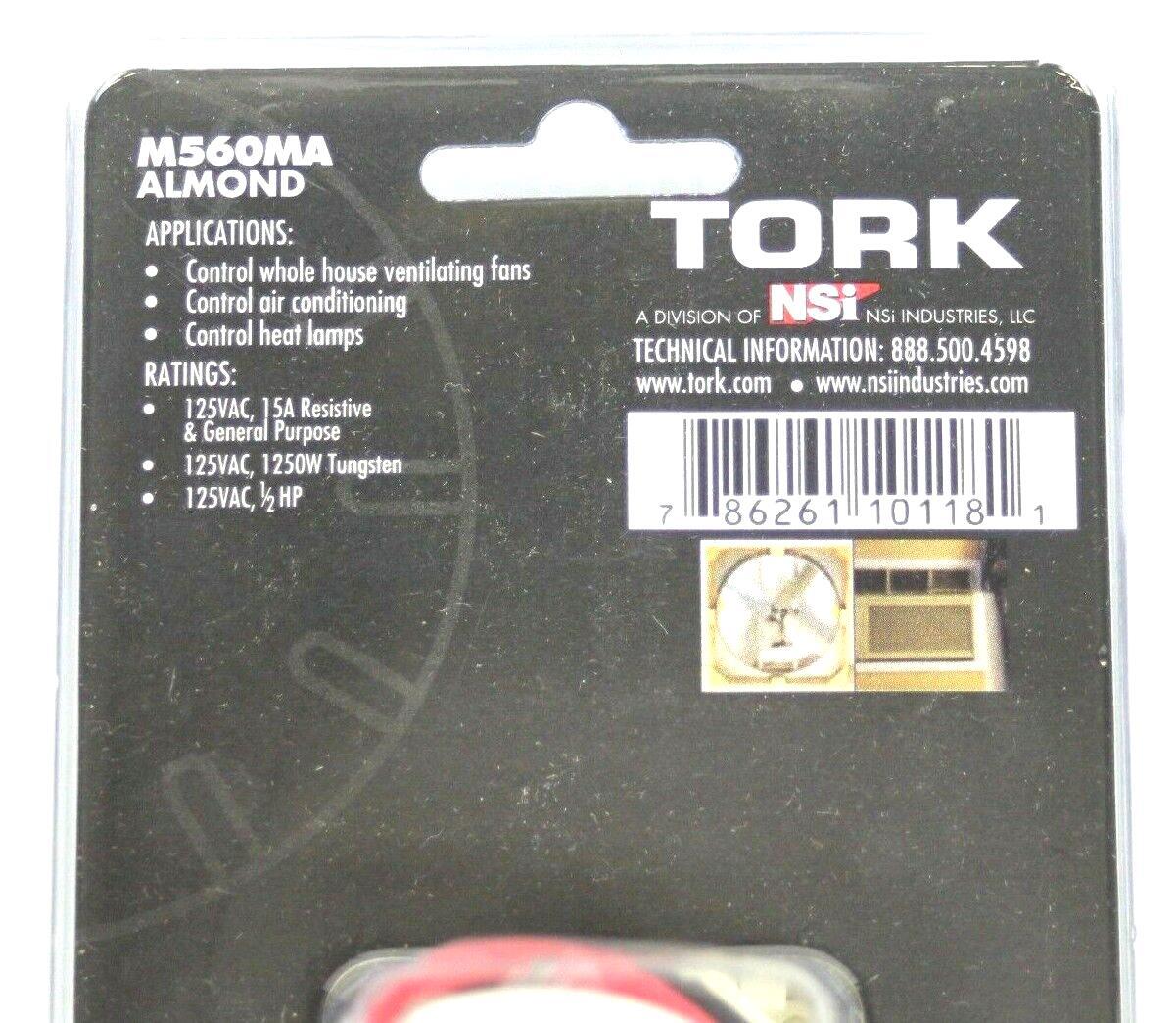 Tork M56OMA Almond In-Wall Motor Operation Shut Down Timers Lot of 5