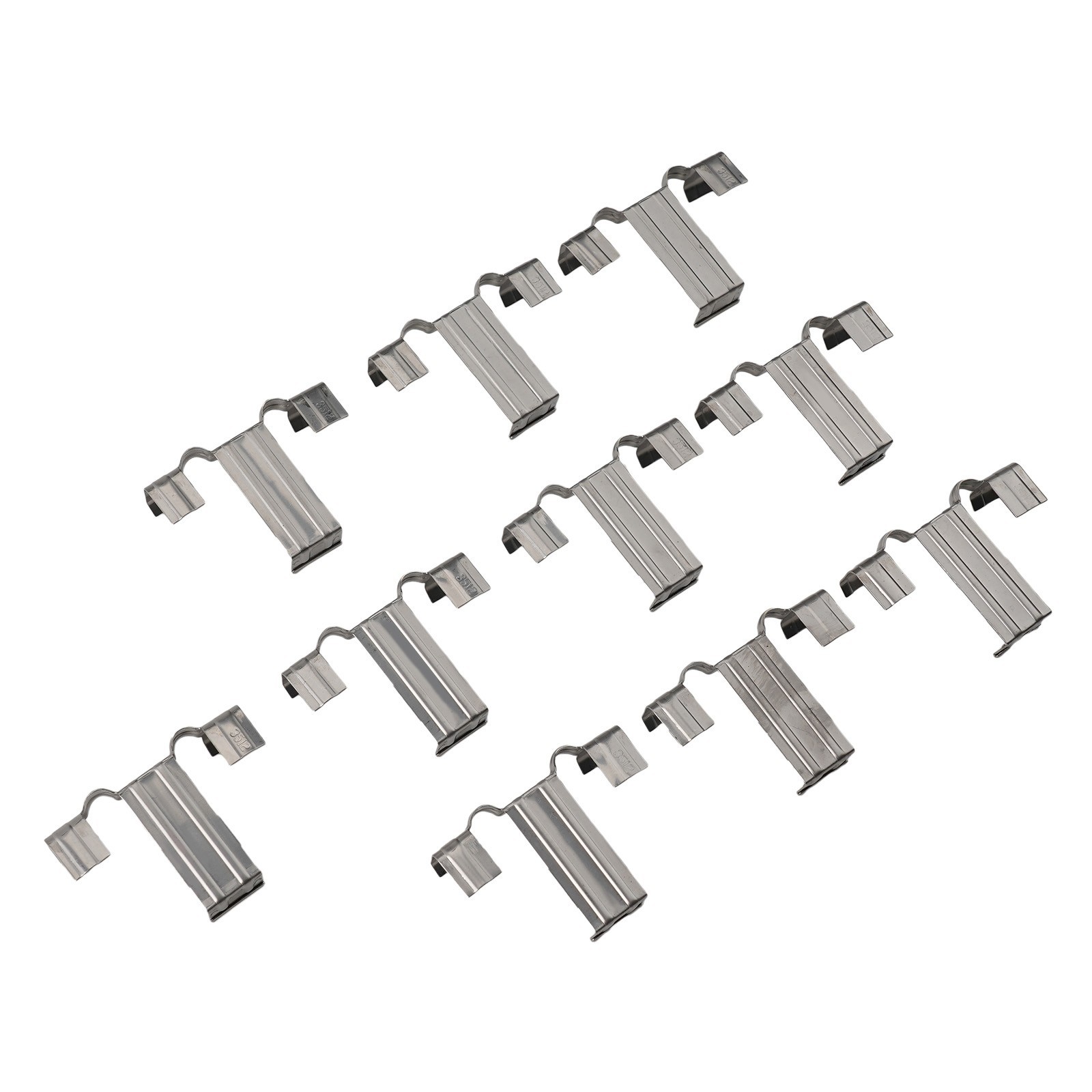 10PCS Stainless Steel Clips for Optimal Water Drainage on Your Solar Panels