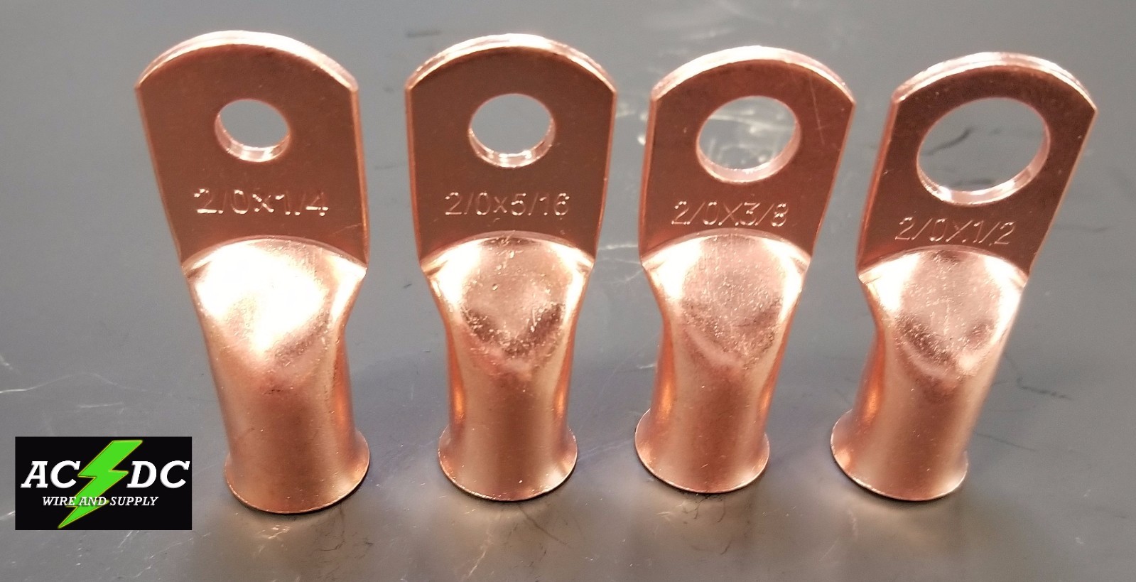 Choose Copper Lug Ring Terminals with Boot Covers & Shrink pick gauge awg size
