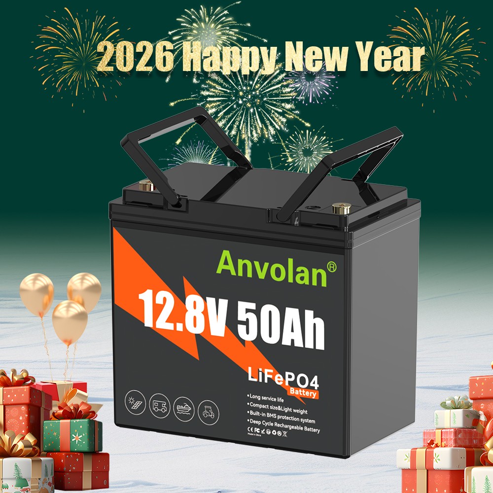 12V 125AH 50AH LiFePO4 Lithium Battery for RV Solar Panel Marine