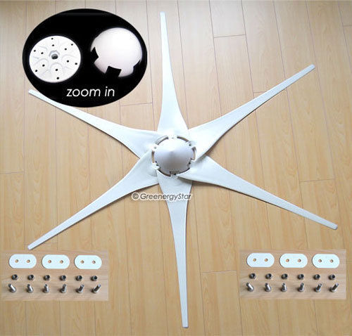 400 550 650 800 1000 W Watt 12/24 V 3/6 Blades Wind Turbine Generator+Controller