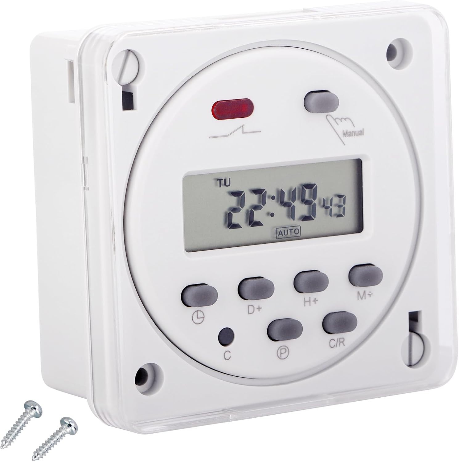 Timer Switch, CN101A, AC 110V 16Amp, Digital LCD Power Programmable Timer Time