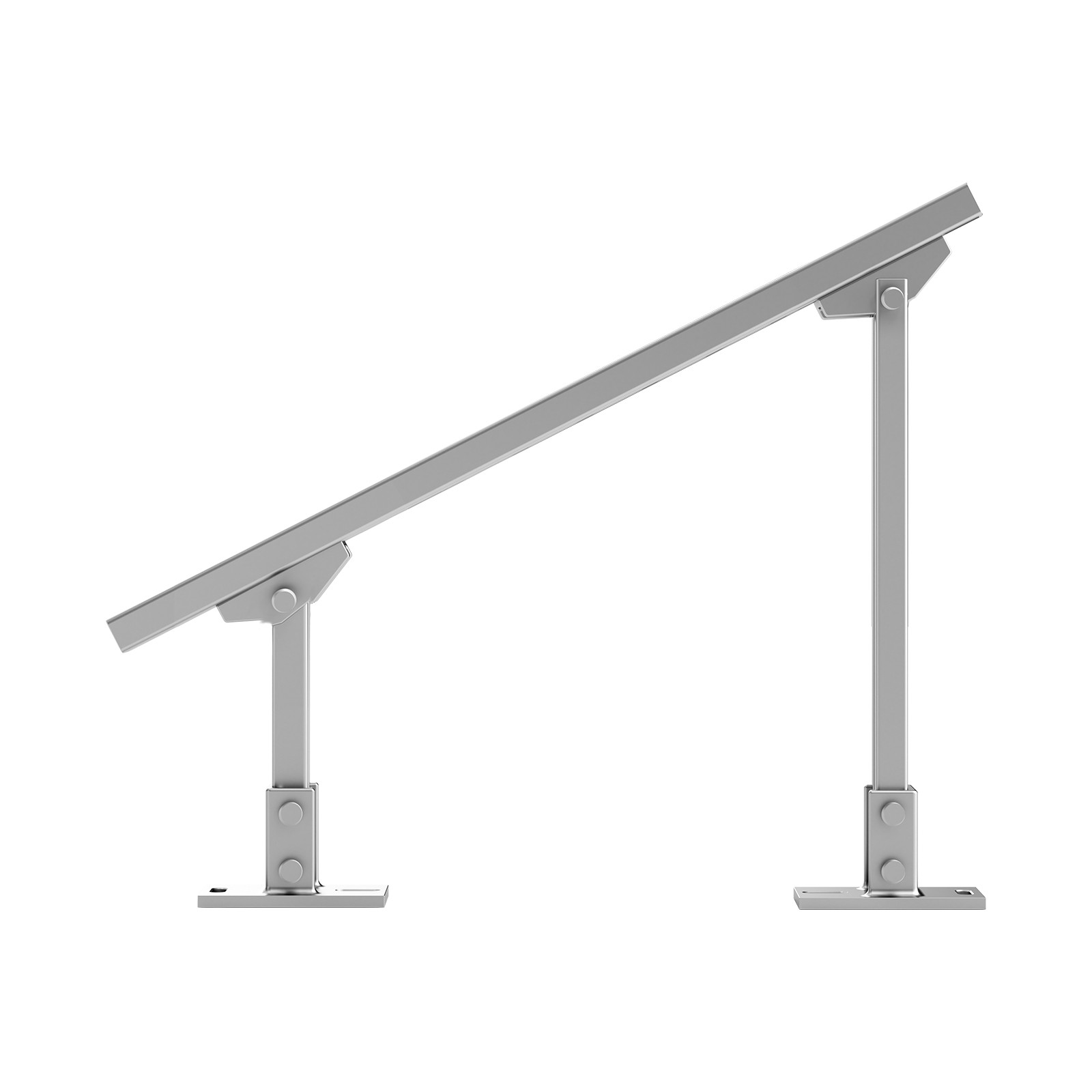 Uimoso Adjustable Solar Panel Mounting Brackets, 2 Sets, 30°-60° Angle
