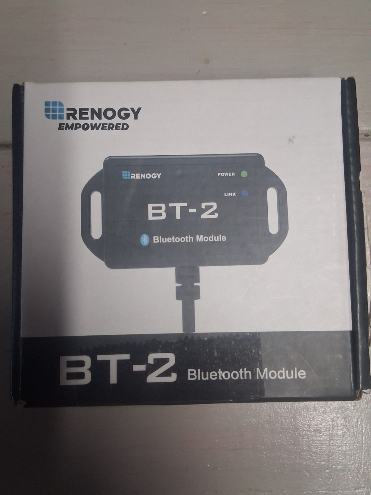 Renogy Empowered Bt-2 Bluetooth Module. RJ45 direct connect. Range up to 82’ft.