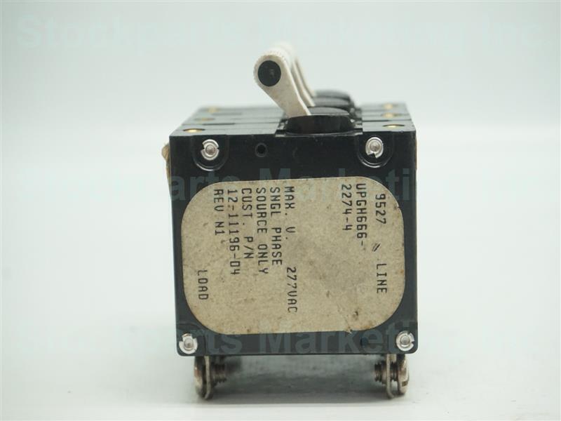 Airpax UPGH666-2274-4 UPGH66622744 Circuit Breaker 3P 30 Days Warranty