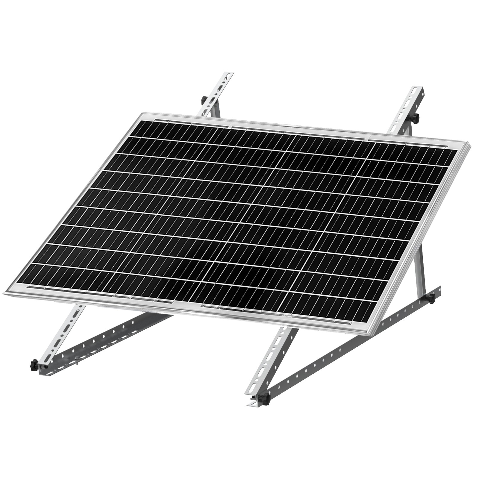 PFCTART Solar Panel Mounting Brackets Kit RV Tilt Roof Flat Surface Adjustable