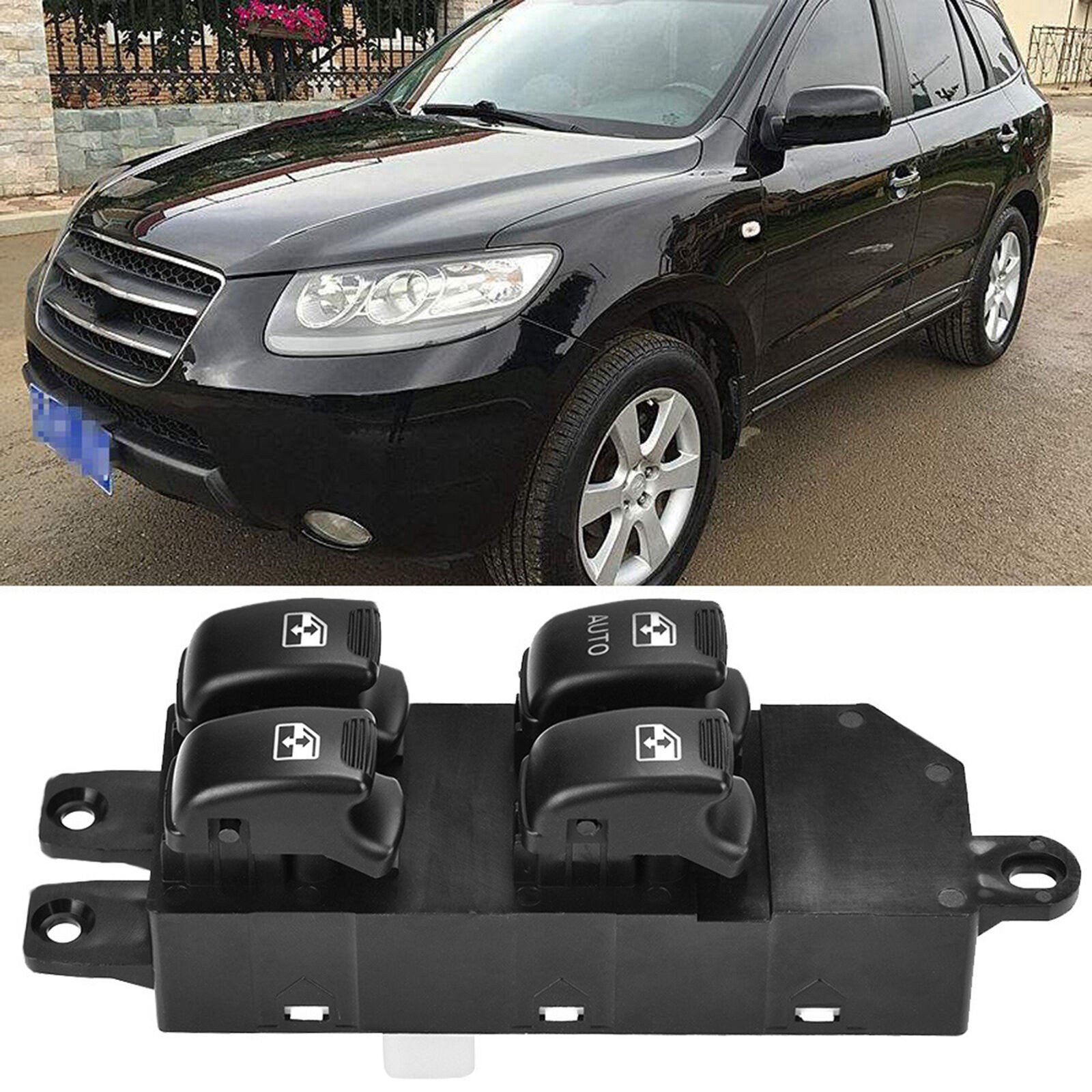 Power Window Switch for Santa Fe 2.4L 2.5L 2.7L 3.5L 2003-2006