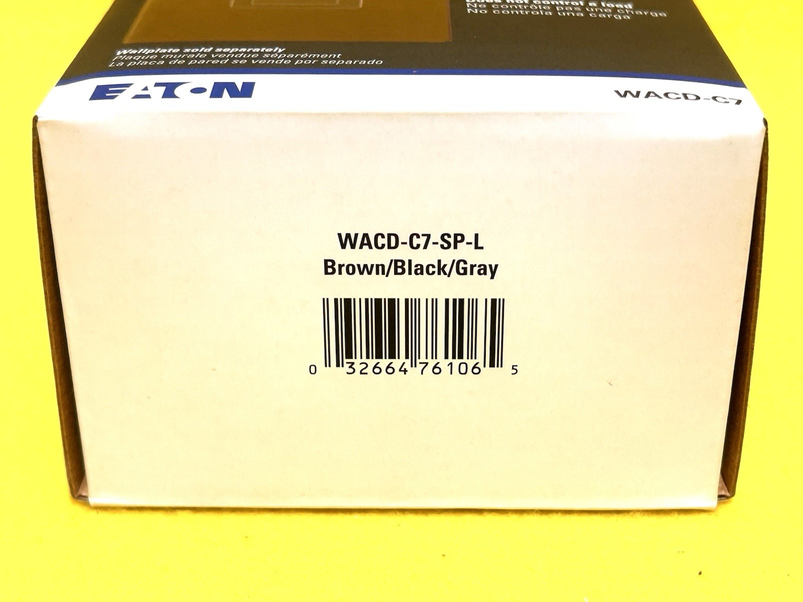 Eaton Smart 3-Way Universal WiFi Dimmer Switch Brown Black or Gray WACD-C7-SP-L