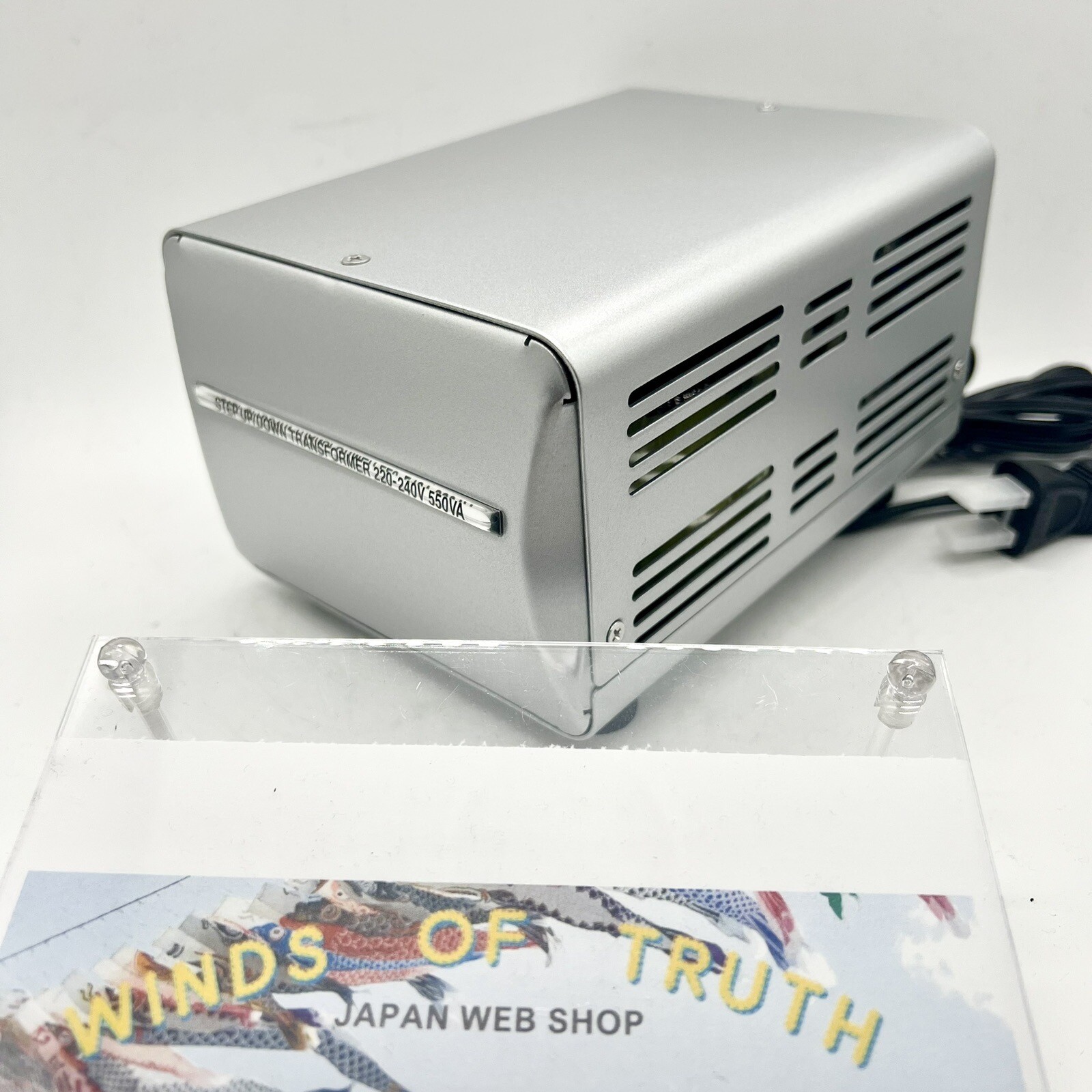Kashimura Step Up and Down Voltage Converter Transformer 100V/220-240V 550W
