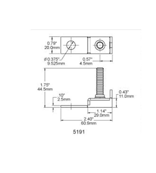 Terminal Portafusibles 30-300A para Coche Barco RV Sistemas Eléctricos DC, Nuevo