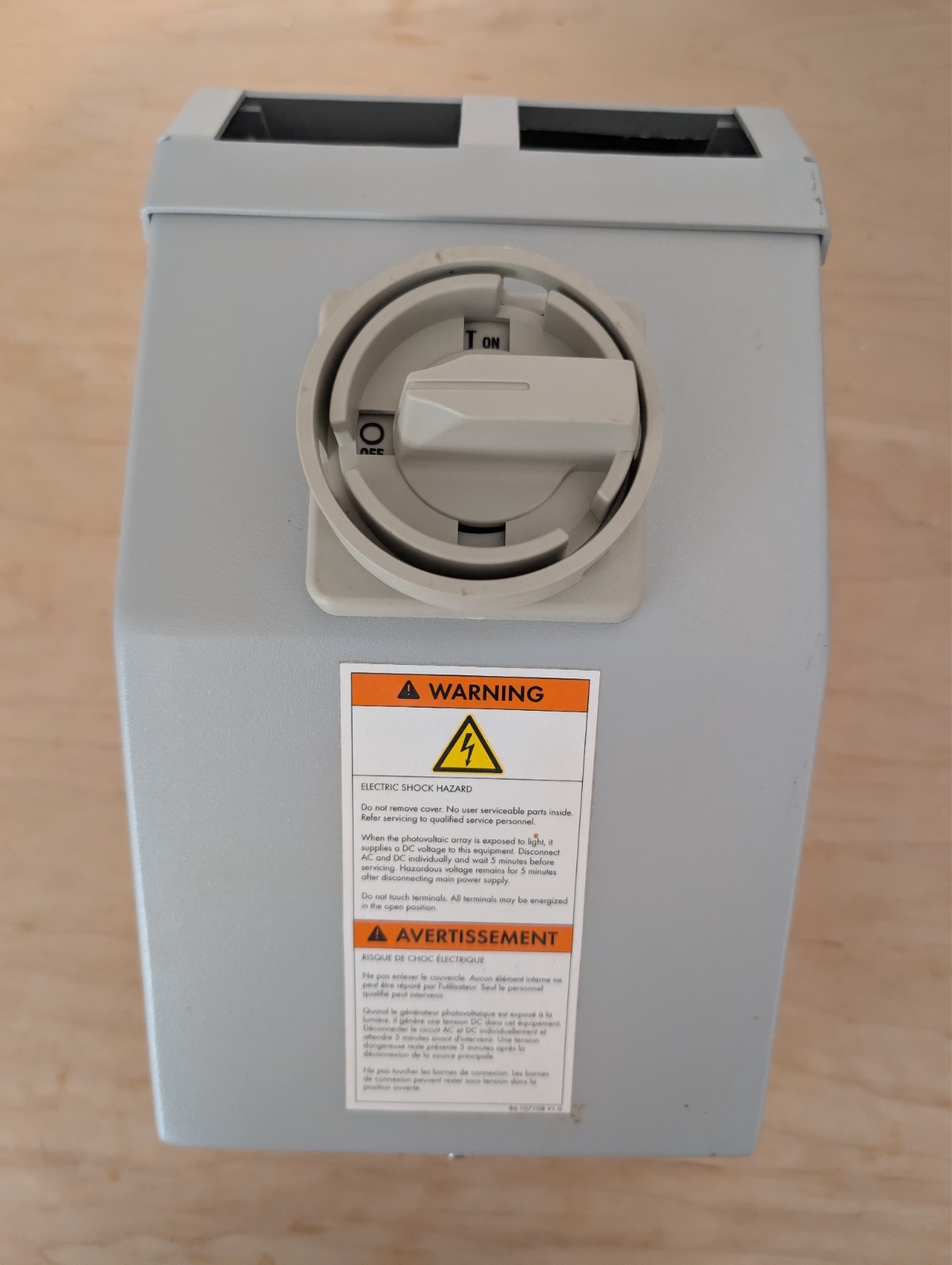 SMA Sunny Boy DC Disconnect Switch DC-DISCON-U-22-US