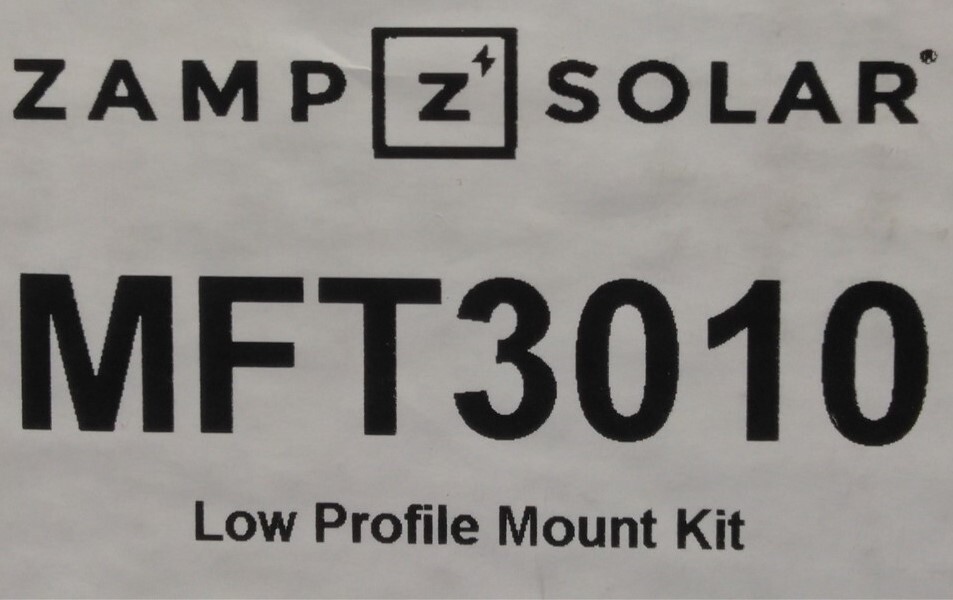 Zamp Solar Low-Profile Roof Panel Mounting Foot Kit – MFT3010