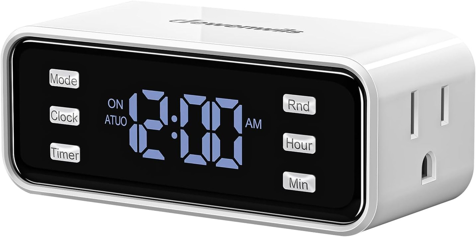 24 Hour Light Timer, Programmable Indoor Digital Timer Outlet with 3 On/Off Sett