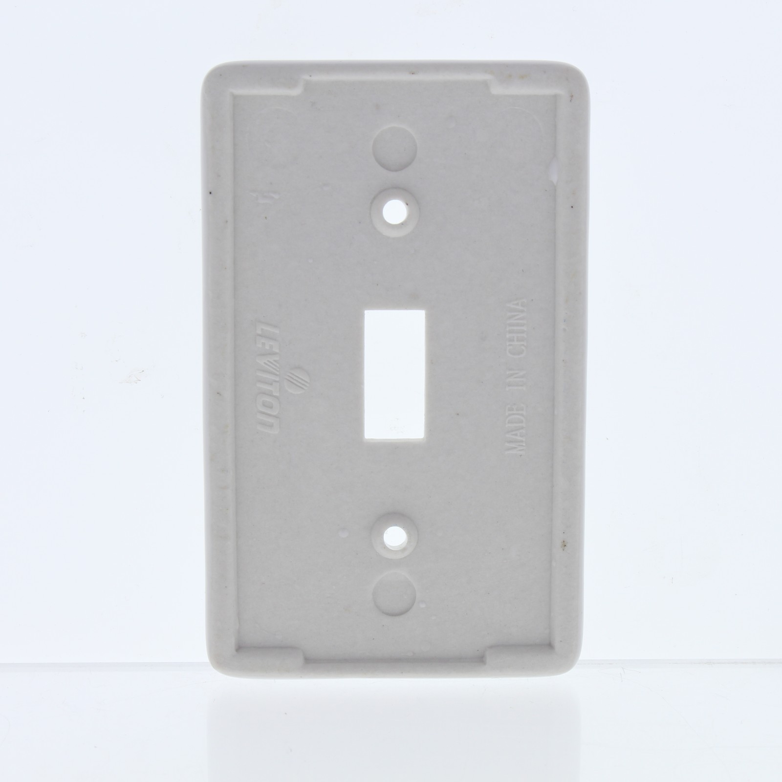 Leviton 89501-GRN Green Vine 1-Gang Toggle Ceramic Standard Wallplate Cover 5pcs