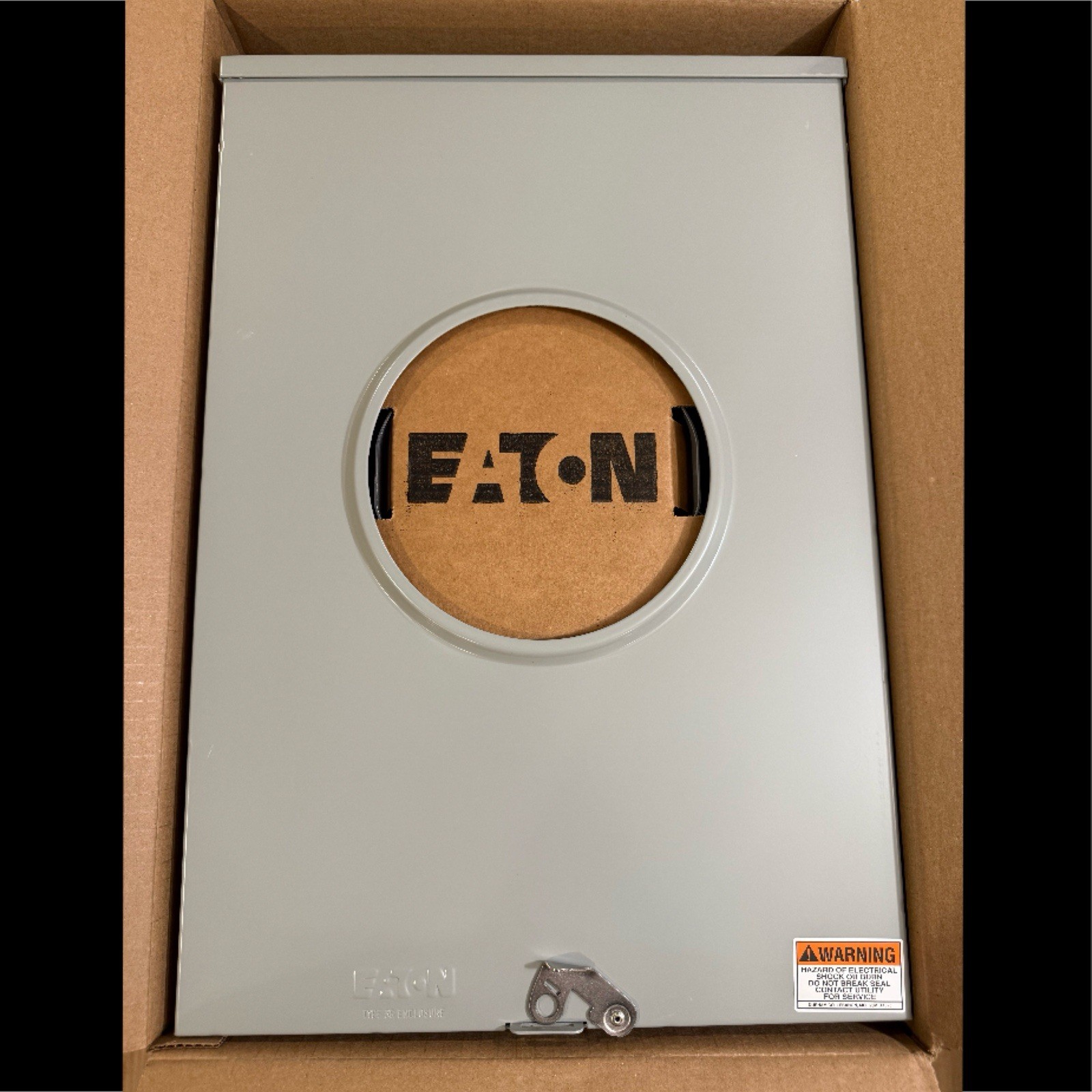 Eaton 200A Meter Socket Outdoor Steel Ringless NEMA 3R UTH4213UCH