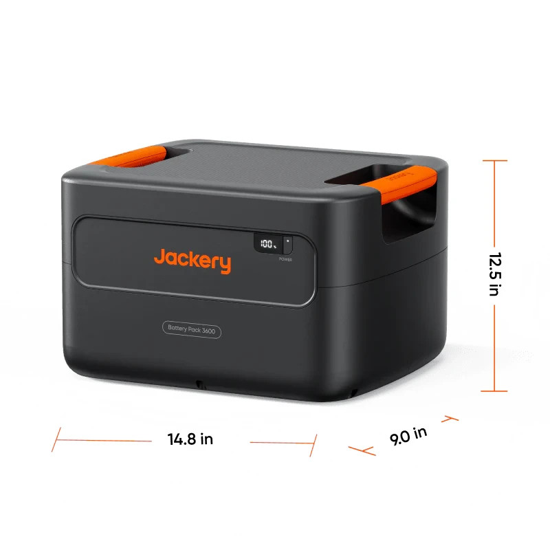 Jackery Refurbished Expansion Battery Pack 3600 for HomePower 3600 Plus，3580Wh