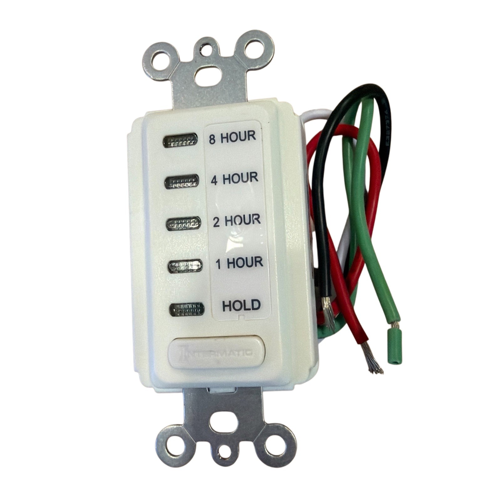 EI220W 1/2/4/8 Hour SPST 1800-Watt In-Wall Countdown Timer, White