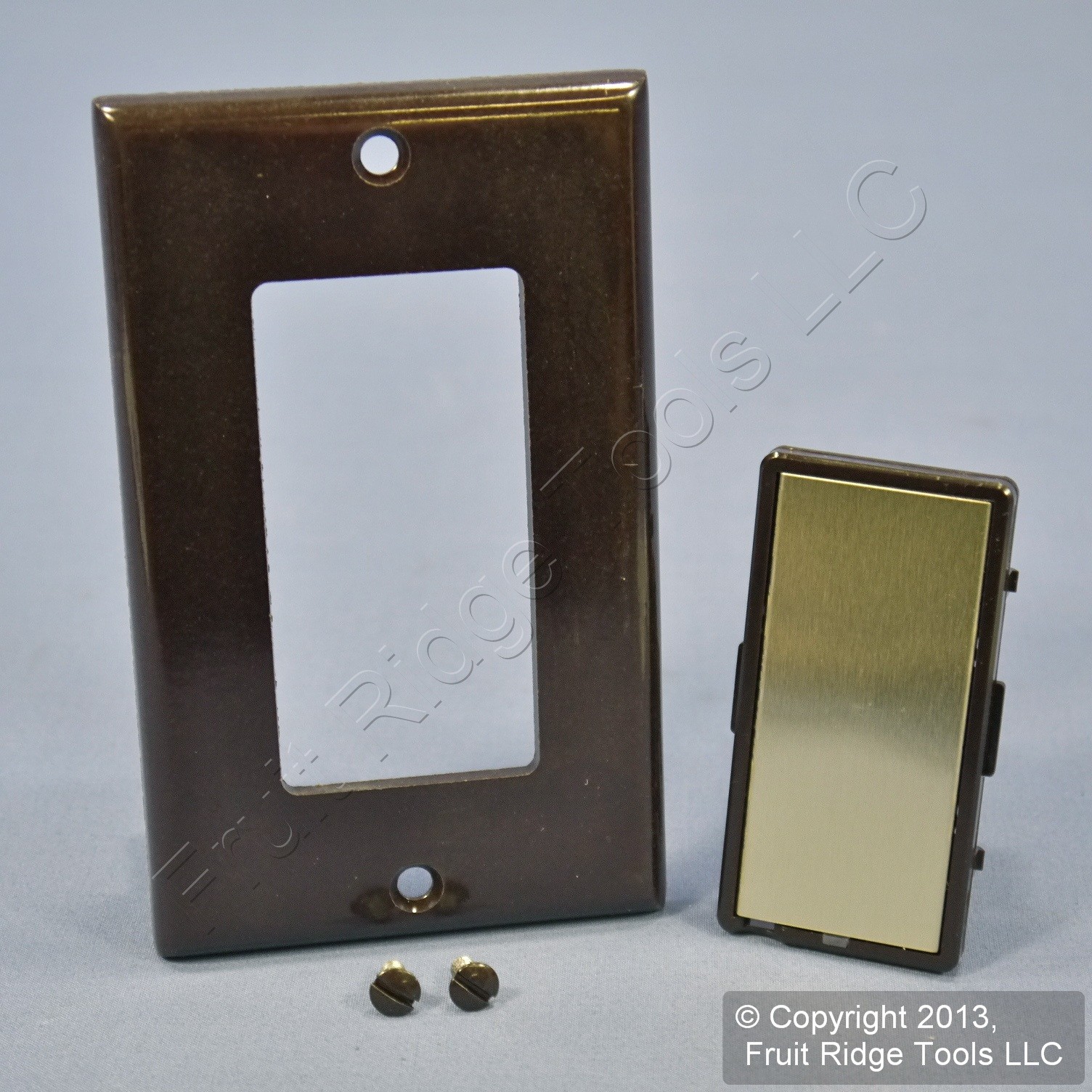 Leviton TTKIT-BG Brown Conversion Change Kit for True Touch Dimmers w/ Gold Pad