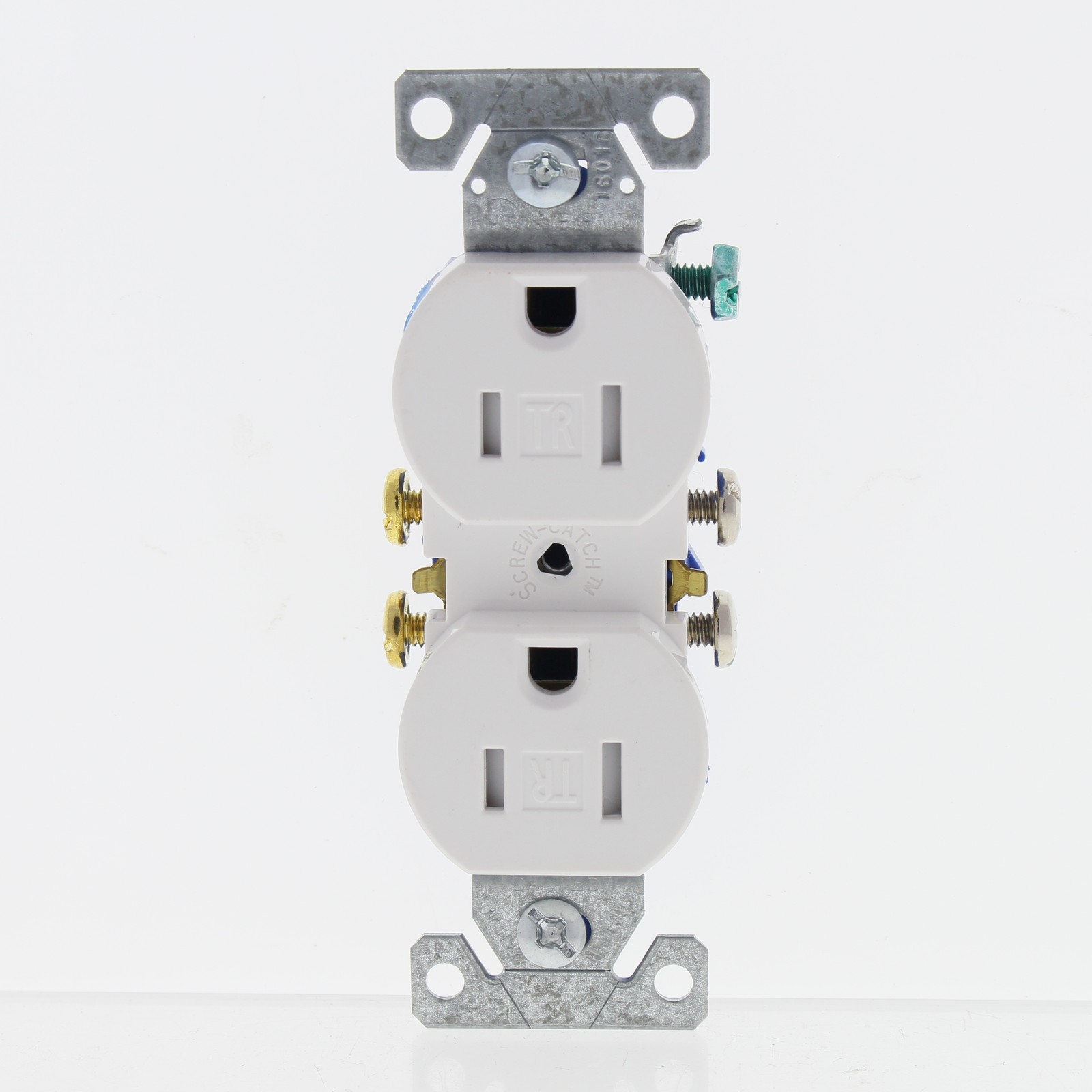 Eaton White TAMPER RESISTANT Duplex Receptacle Outlet NEMA 5-15R 15A Bulk TR270W