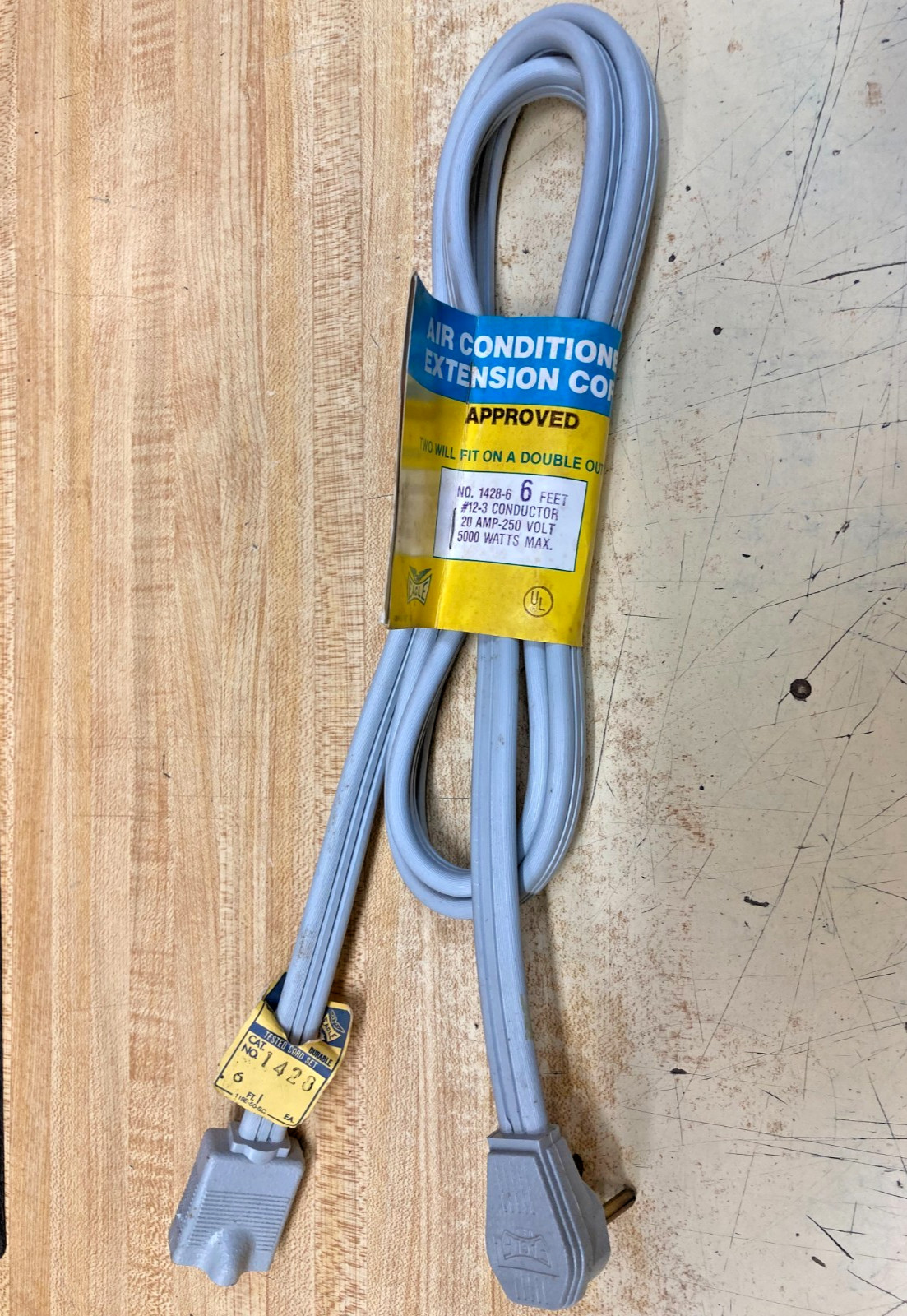 EAGLE 6′ 20 AMP 250 VOLT extension cord