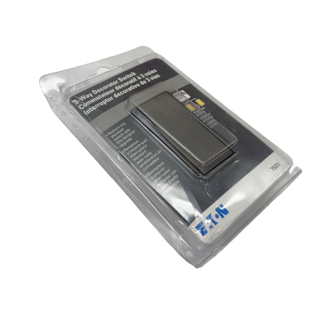 Eaton 7503RB-K-L, 3-Way Decorator Switch **SALE**
