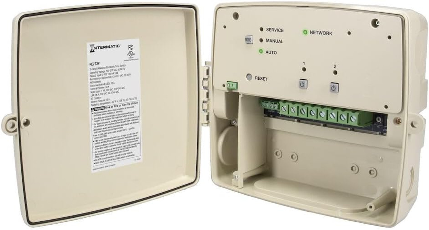 7-Day Wi-Fi Pool Timer – 2-Circuit, 30A for Pumps, Lights & Spa Equipment