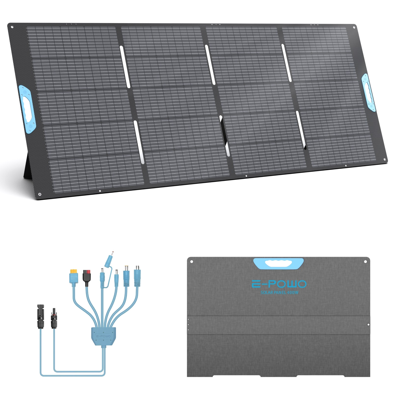 400W Portable Solar Panel for EF ECOFLOW Portable Power Station 3600Wh DELTA Pro