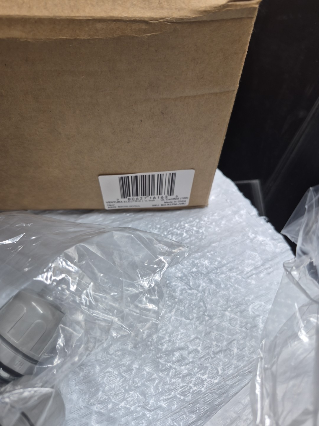 1 CASE OF 2 Bags = 100 TOTAL Straight Non-Metallic Liquidtight Connect