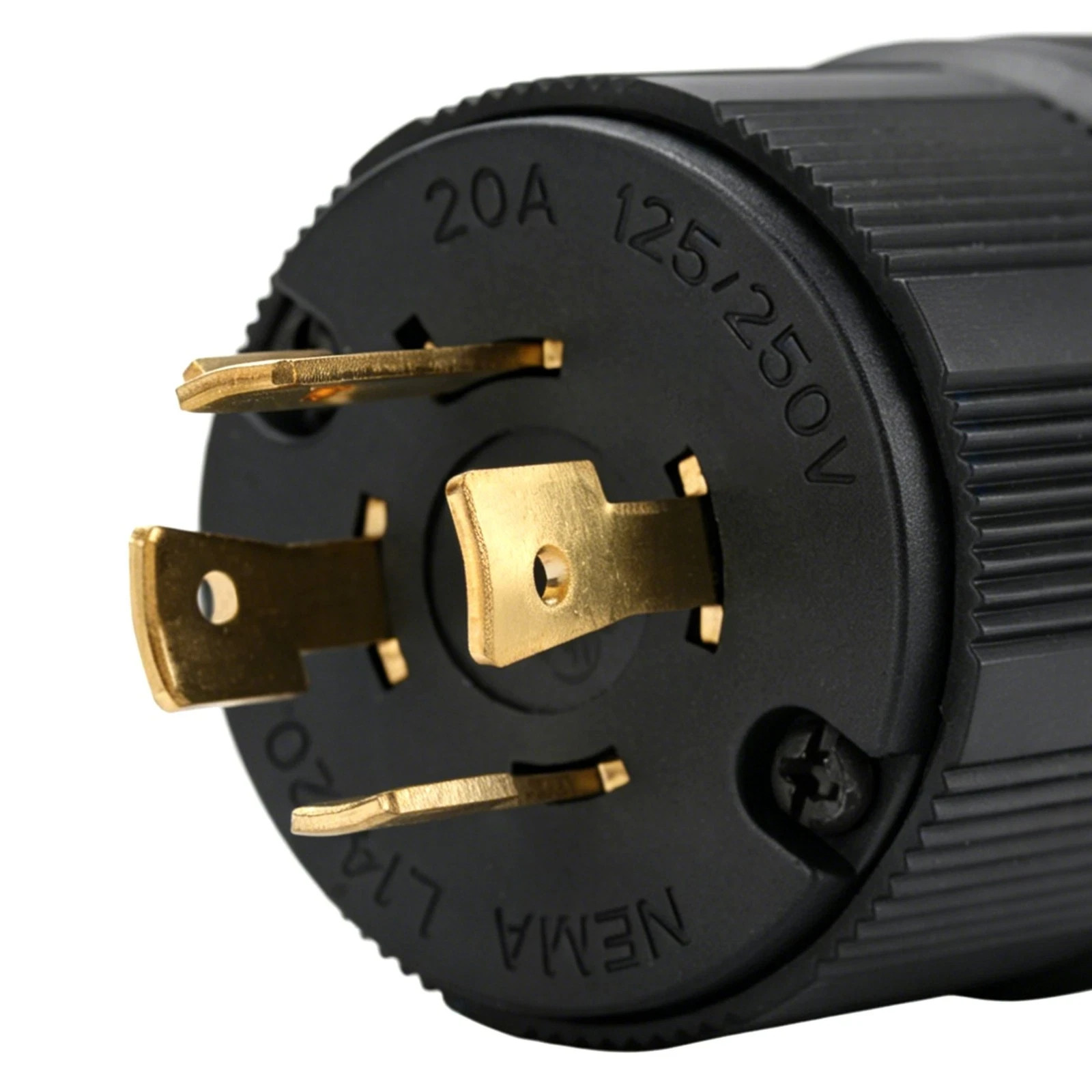 NEMA L14-20P Twist Lock Plug – 20 Amp Generator Connector 125/250V 4 Wire
