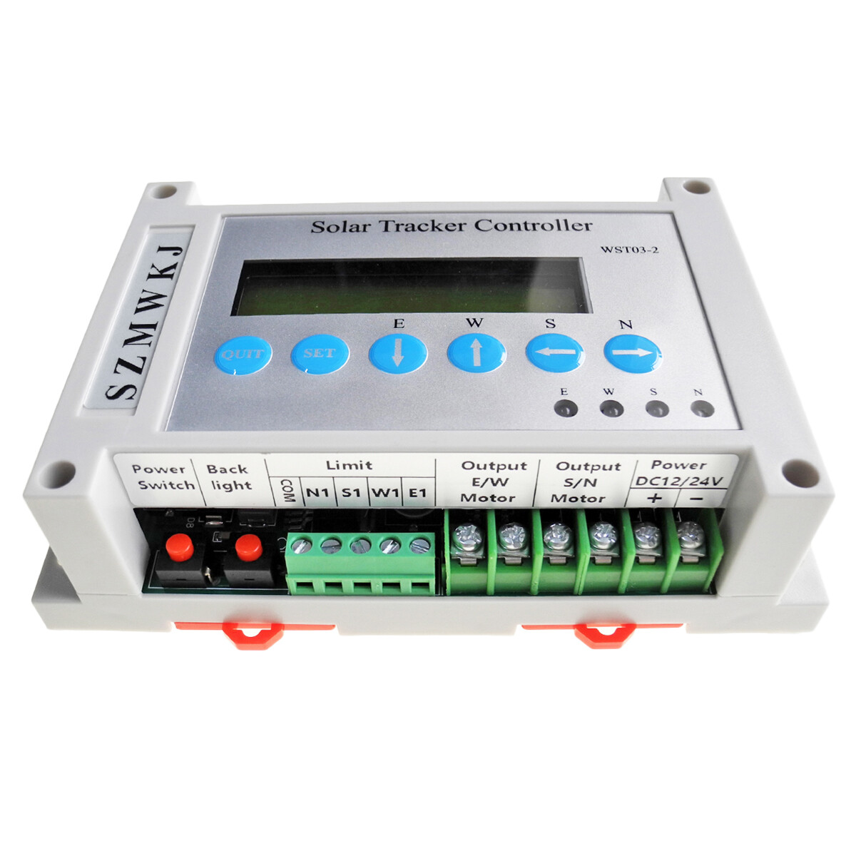 Dual Axis Solar Tracker Controller Automatic Solar Tracking W/ Remote Control EL