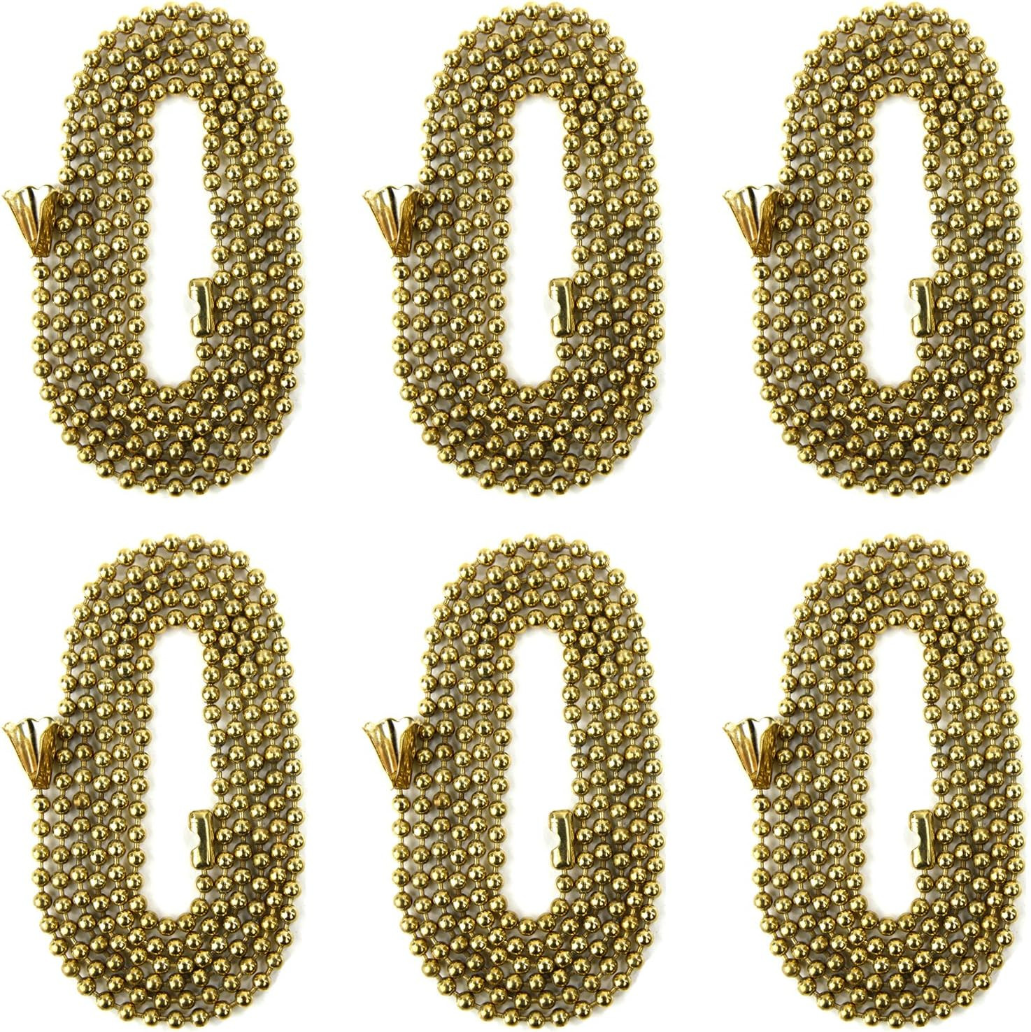 40827-SU Beaded 36-Inch Length, Brass, Matching Connector and Bell Included, Rep