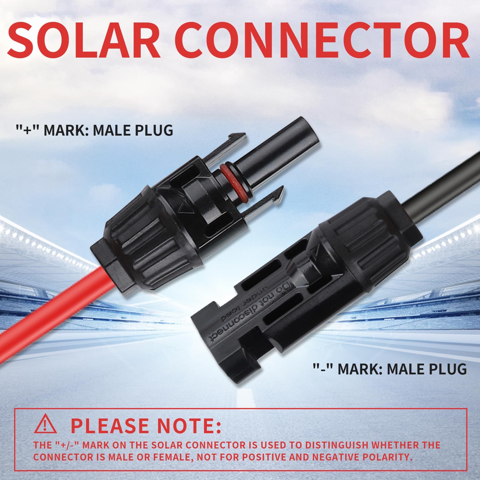 HNYYZL Jackery Solar Panel Connector – MC4 to DC 8mm Extension Cable, DC7909 …